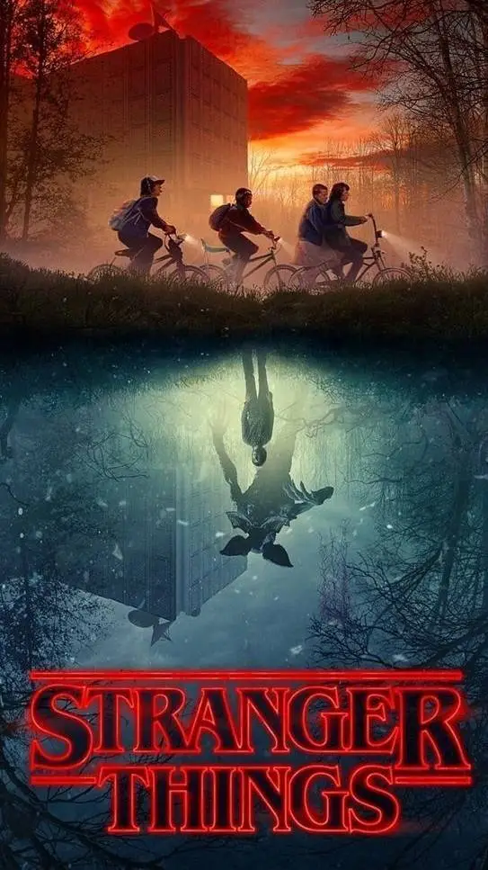 ai character: Stranger Things background