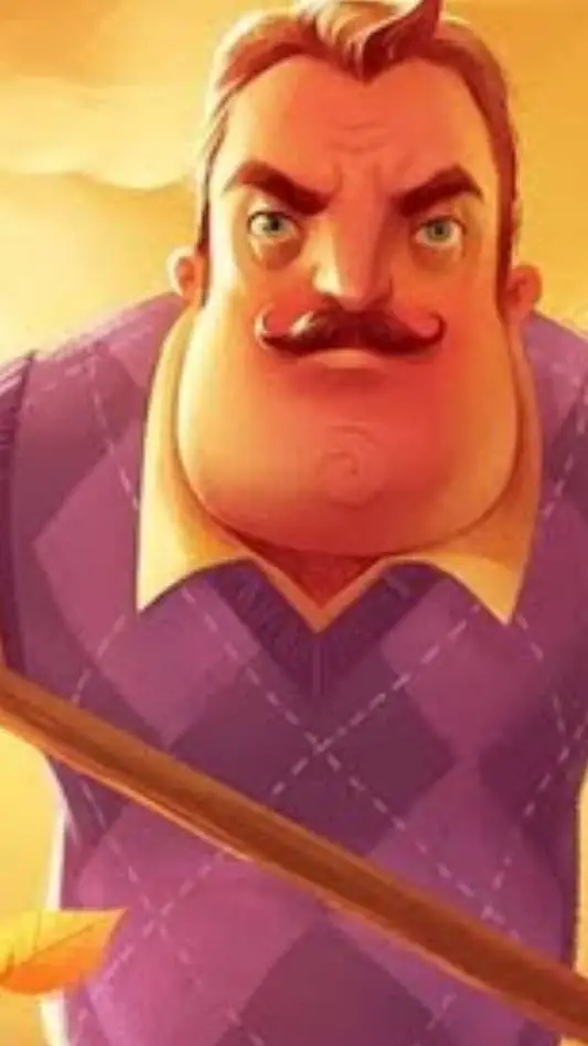 ai character: hello neighbor  background