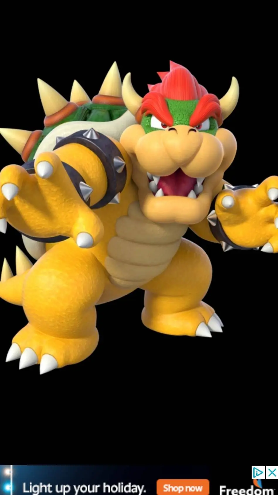 ai character: bowser  background