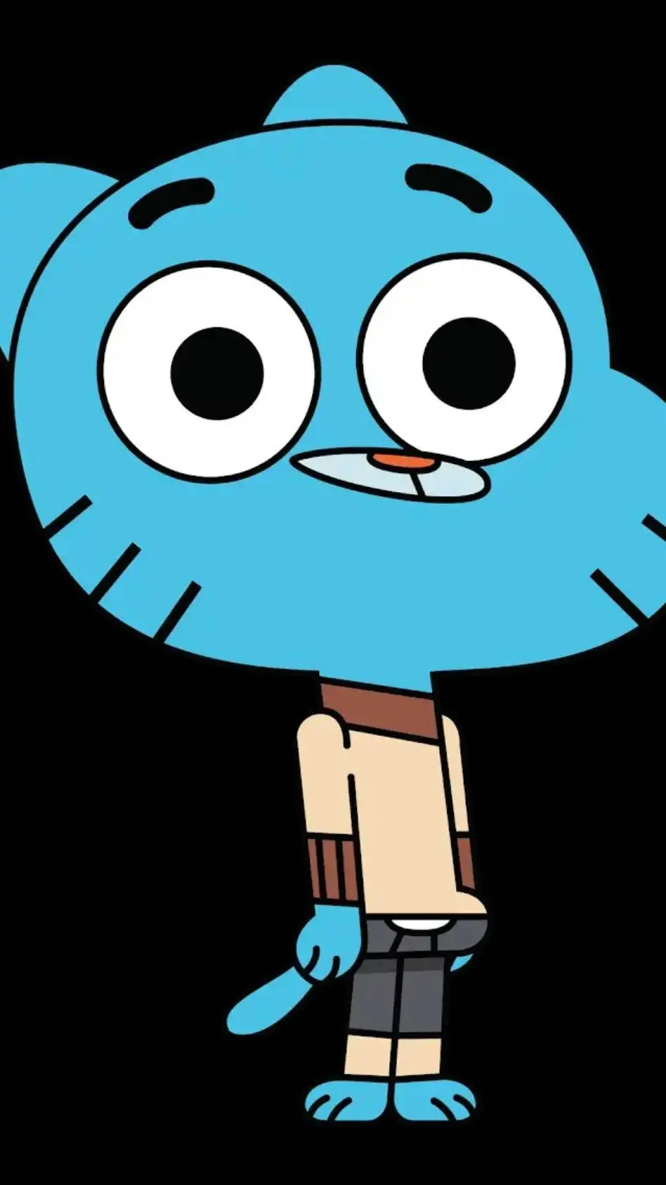 ai character: gumball  background