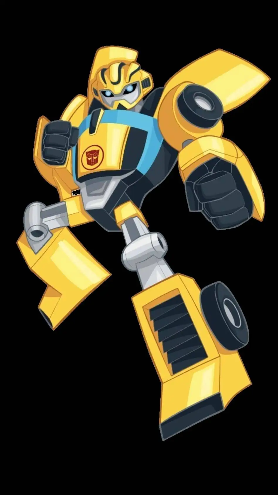 ai character:  bumblebee  background