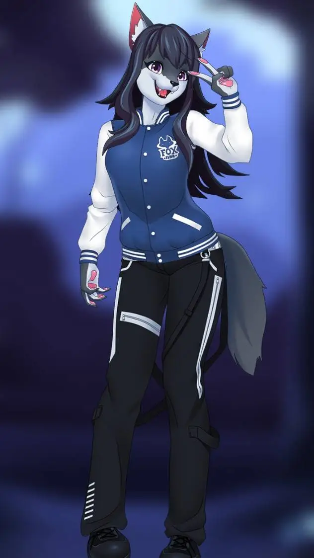 ai character: Lizzy  background