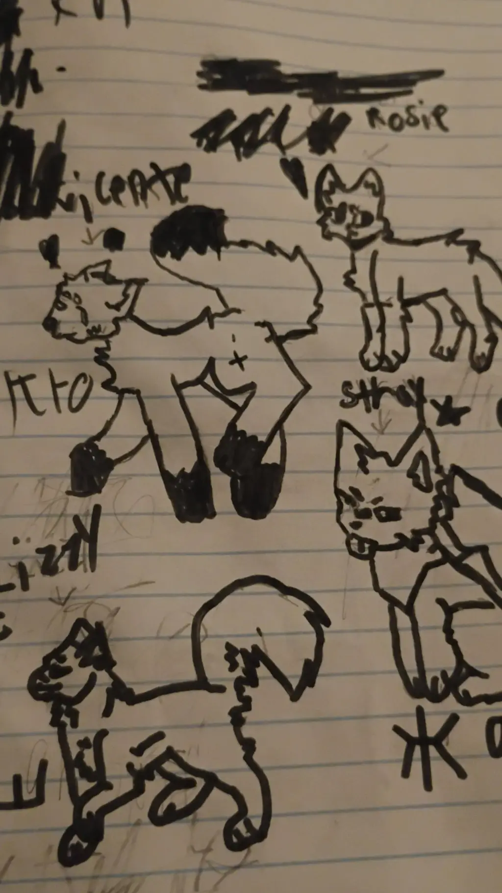 ai character: cat's заране background