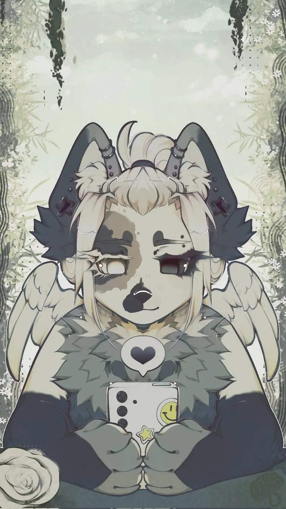 ai character: Bella  background
