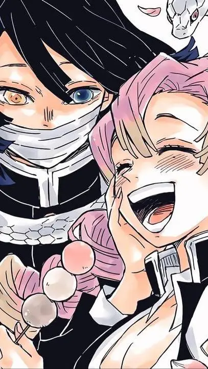 ai character: mitsuru x obanai background