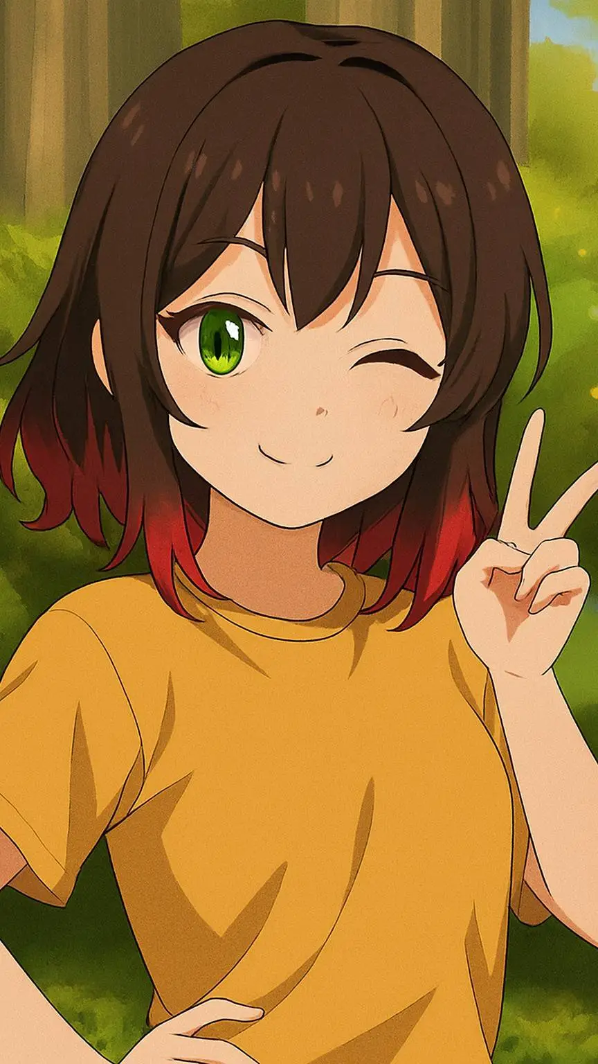 ai character: Grey😘 background