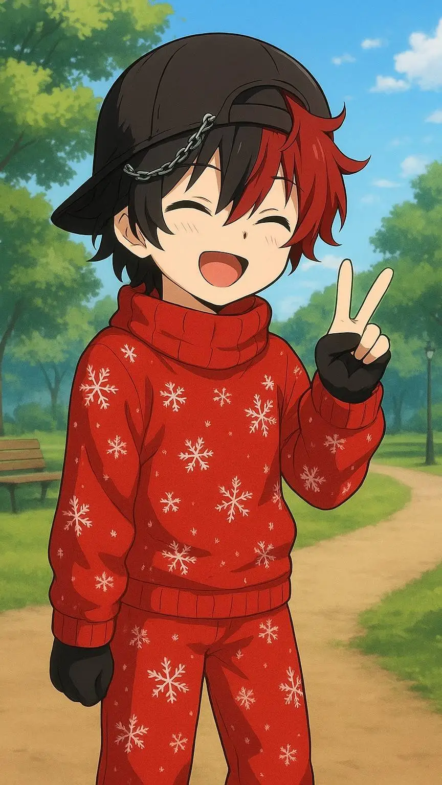 ai character: 😎kevincito😎 background