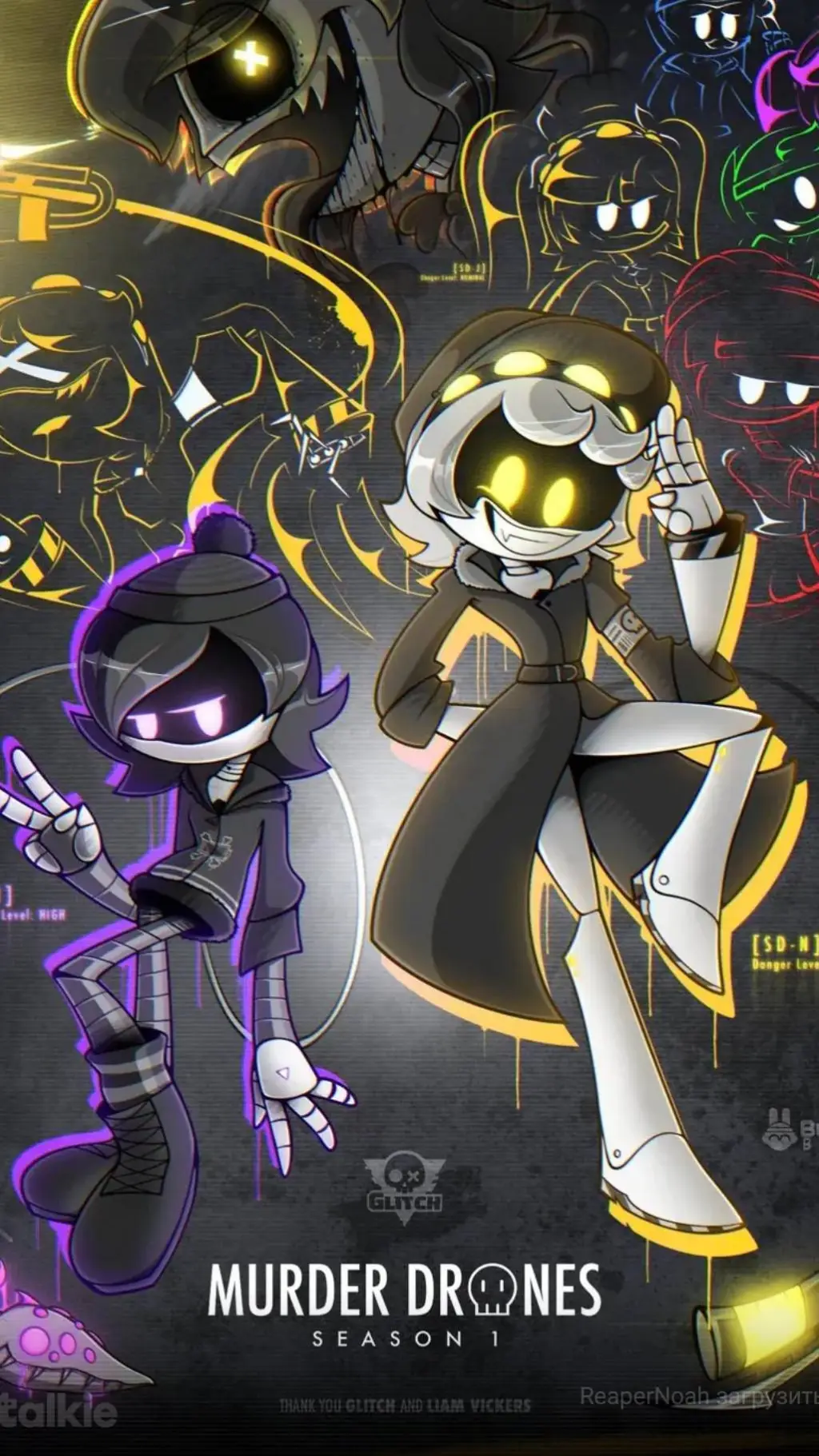 ai character: MD hallowen background