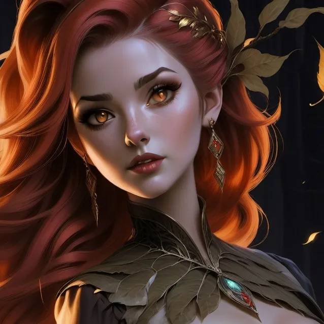 chat with ai character:  fille de forêt 