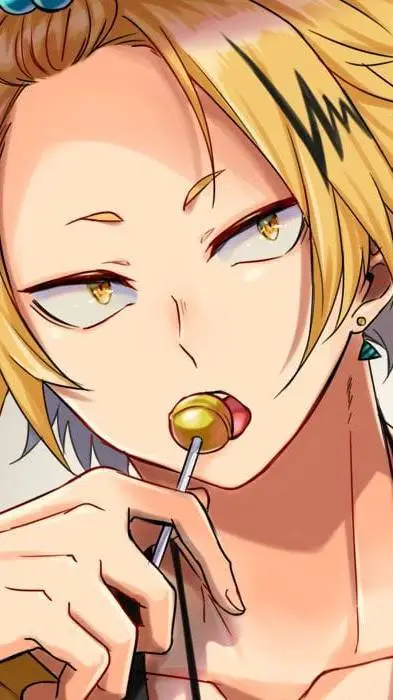 ai character: Denki s'éloigne background