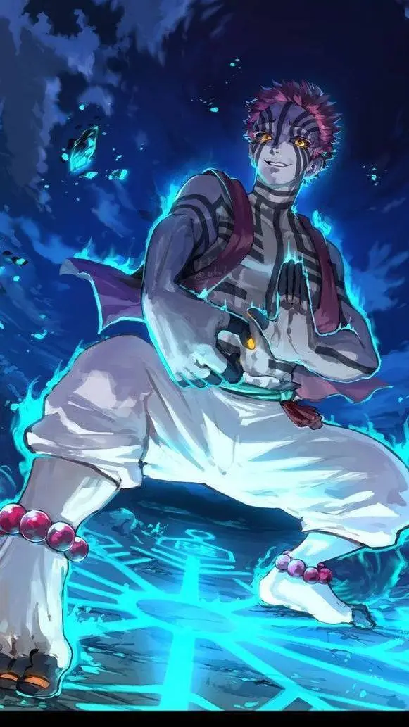 ai character: Akaza background