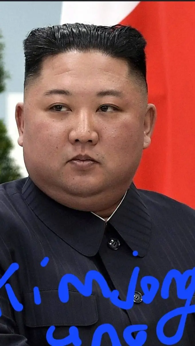 ai character: KIM  JONG UNG😨 background