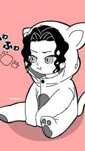 ai character: bebê muzan  background