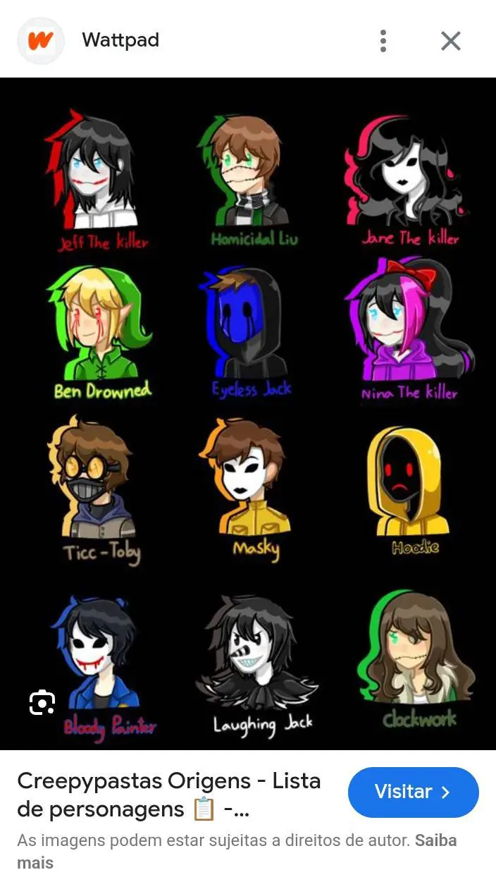 ai character: nova creepypasta♥️ background