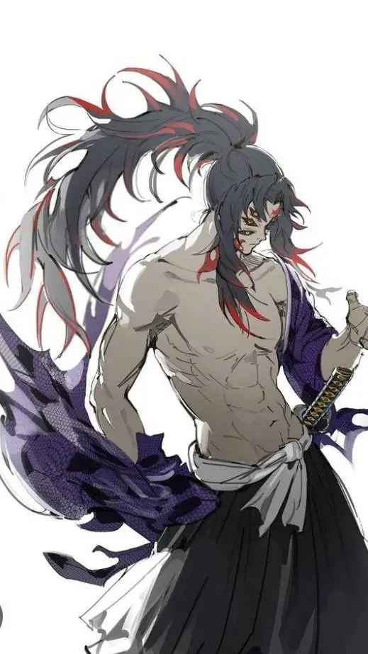 ai character: kokushibo  background