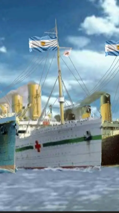 ai character: TITANIC Y BRITANNI background