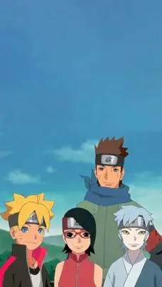 ai character: Time 7 Boruto background