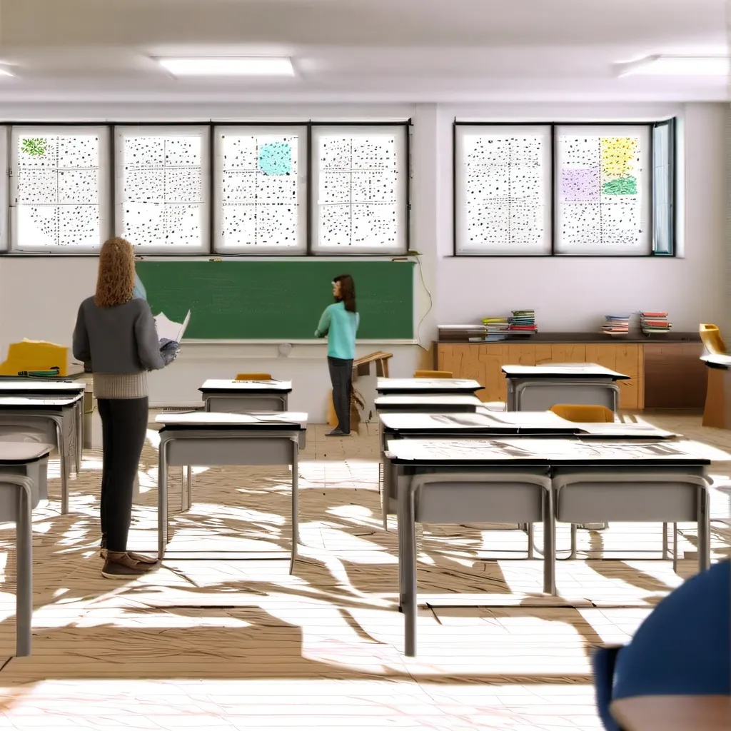 chat with ai character: Classroom