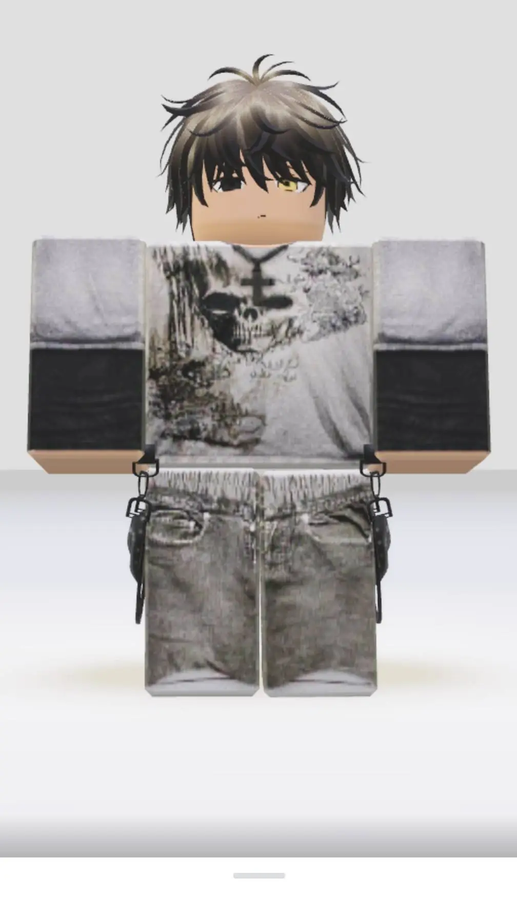 ai character: Emo but giant background