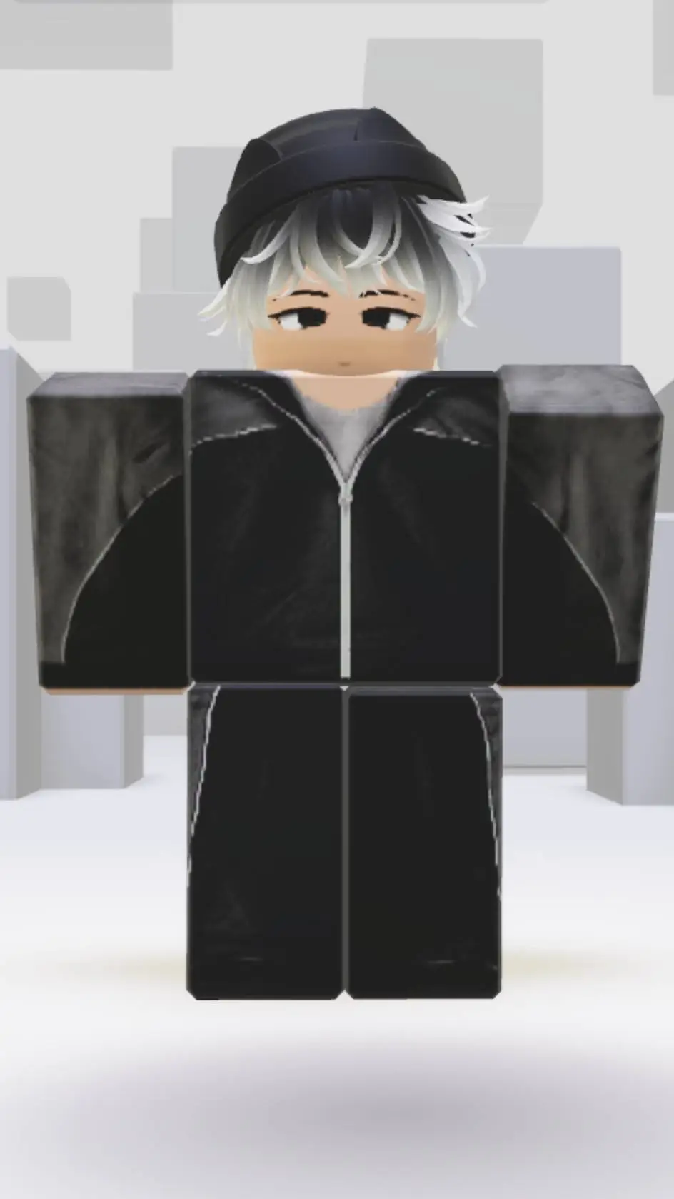 ai character: Cute boy but giant background