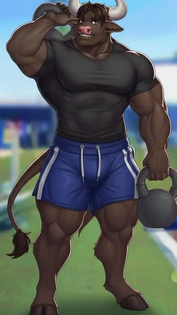 ai character: Луб  background