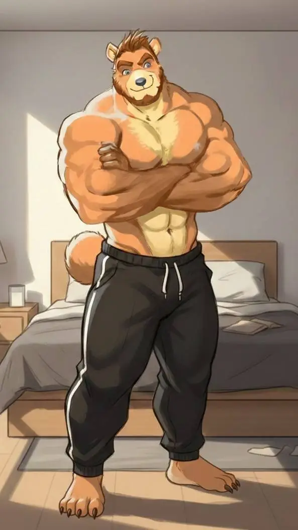 ai character: Миша  background