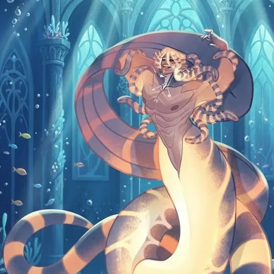 chat with ai character: Нага