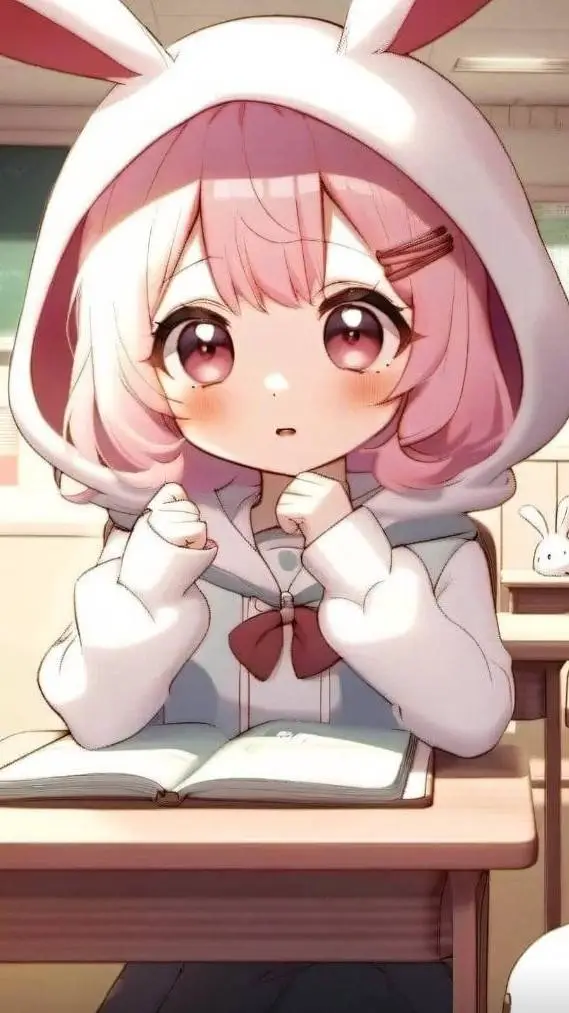 ai character: hermana pequeña  background