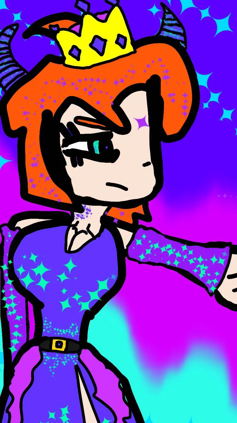 ai character: Princess Crystal background