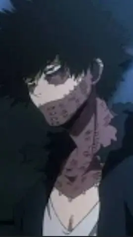 ai character: Dabi  background
