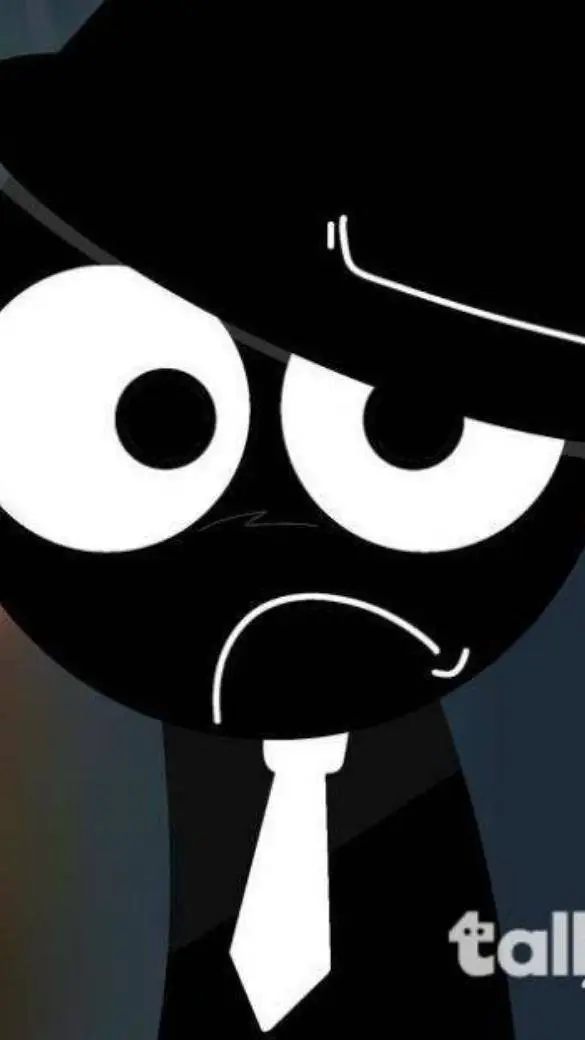 ai character: Black background