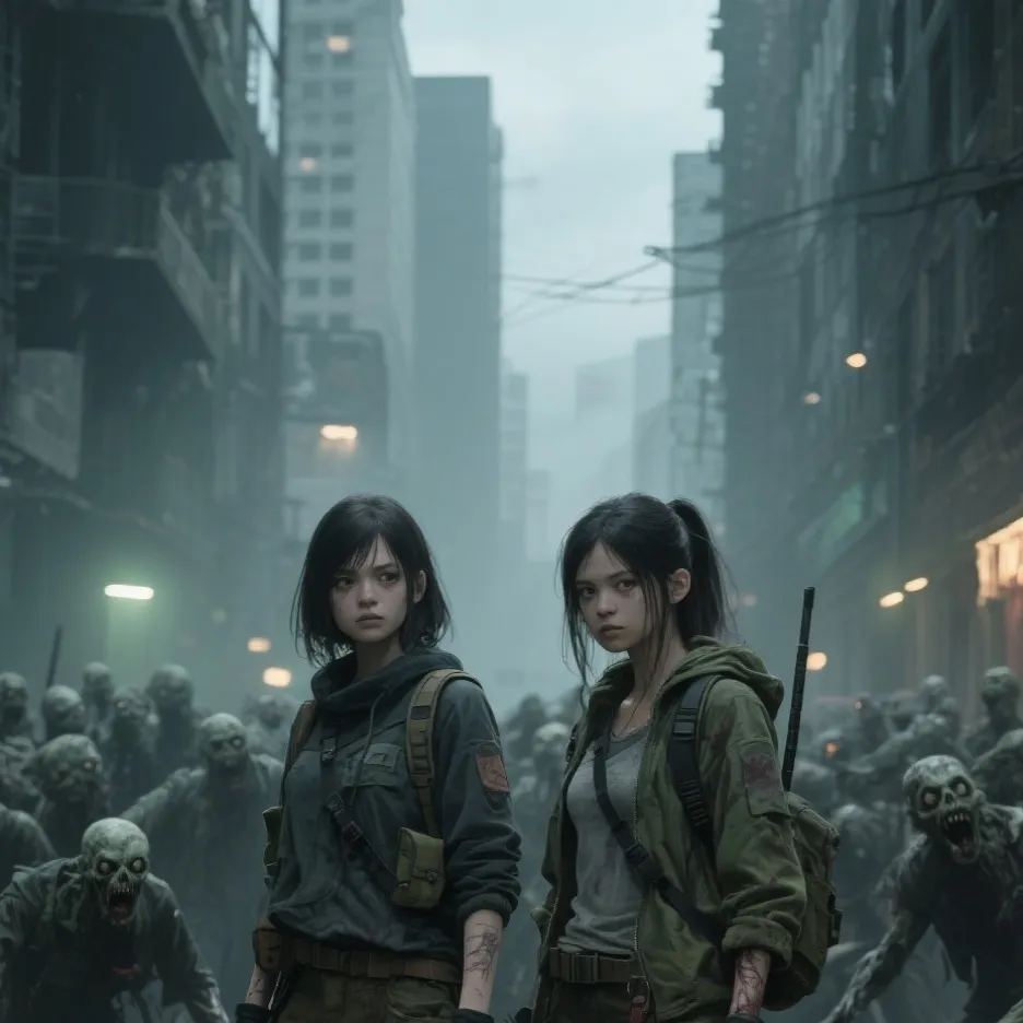 chat with ai character: Zombie apocalypse.