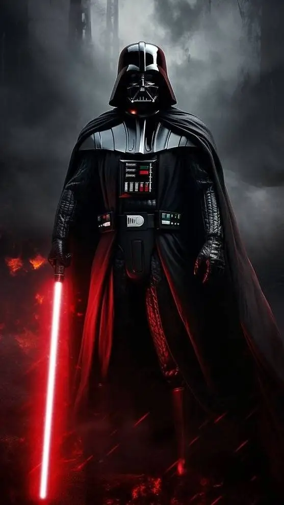ai character: darth vader  background