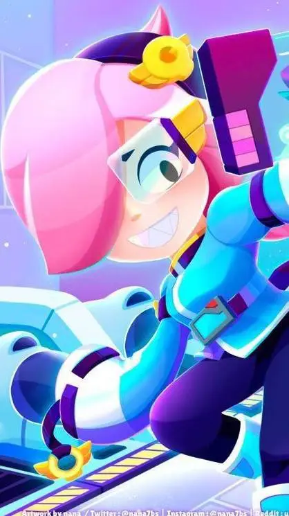ai character: piloto colette💘  background