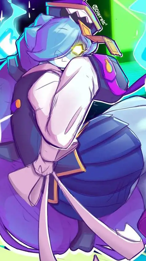 ai character: inspector colette💙 background