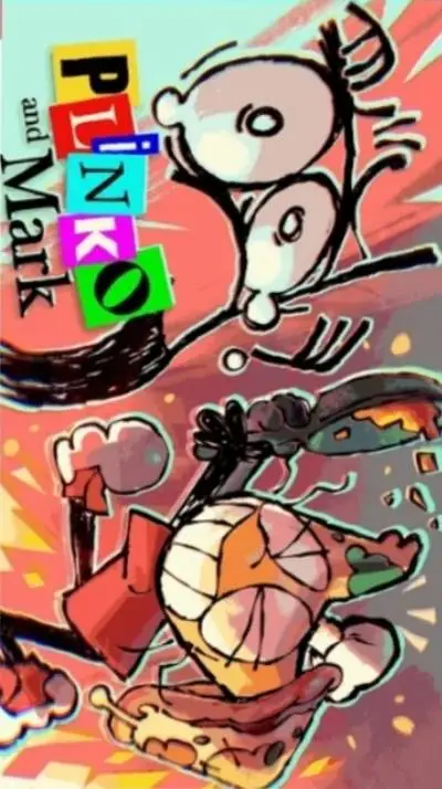 ai character: Plinko and Mark  background