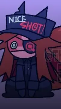 ai character: Bullseye..... background