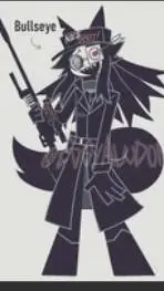 ai character: Bullseye background