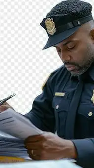 ai character: Police officer background