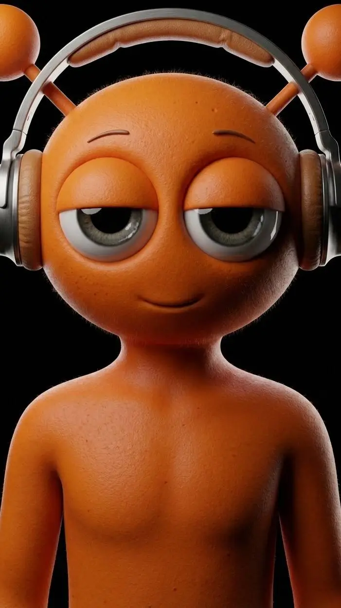 ai character: OREN  background