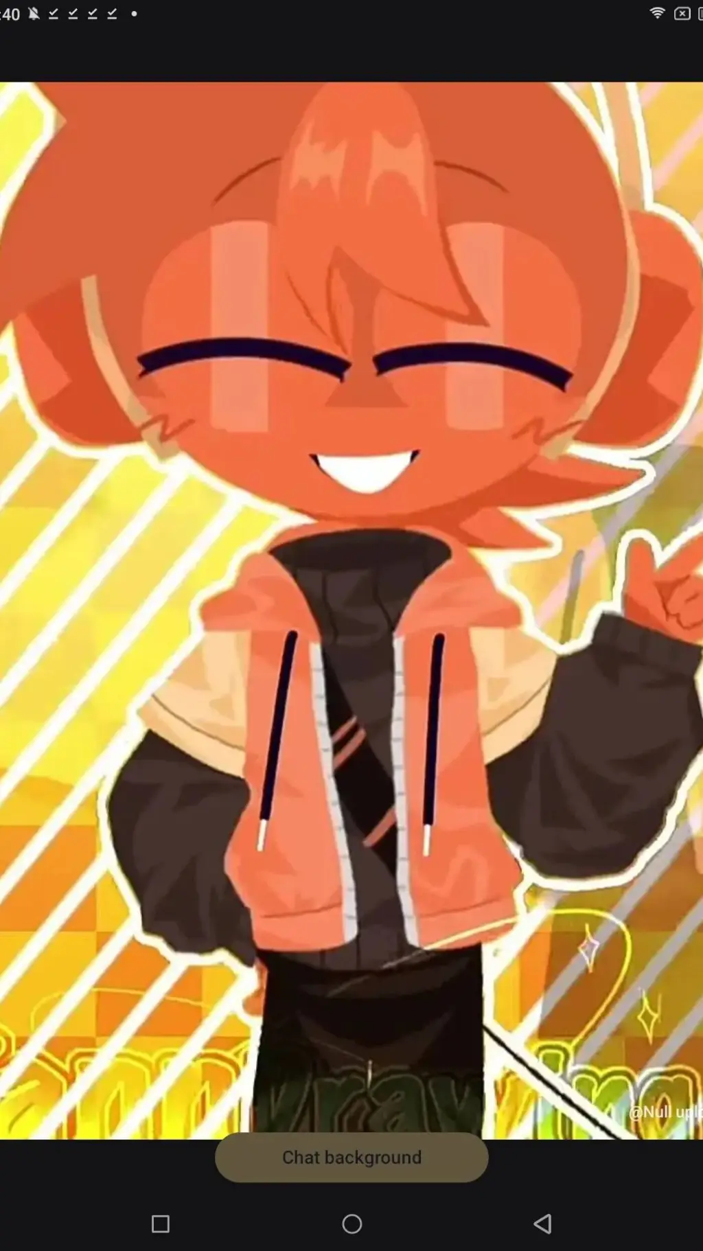 ai character: 🧡Oren🧡 background