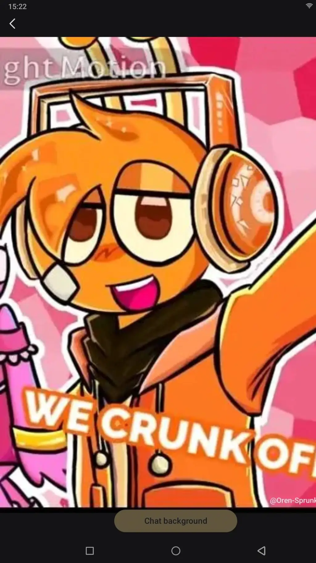 ai character: Oren  background