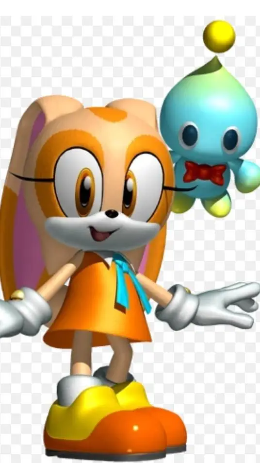 ai character: cream the rabbit 3 background