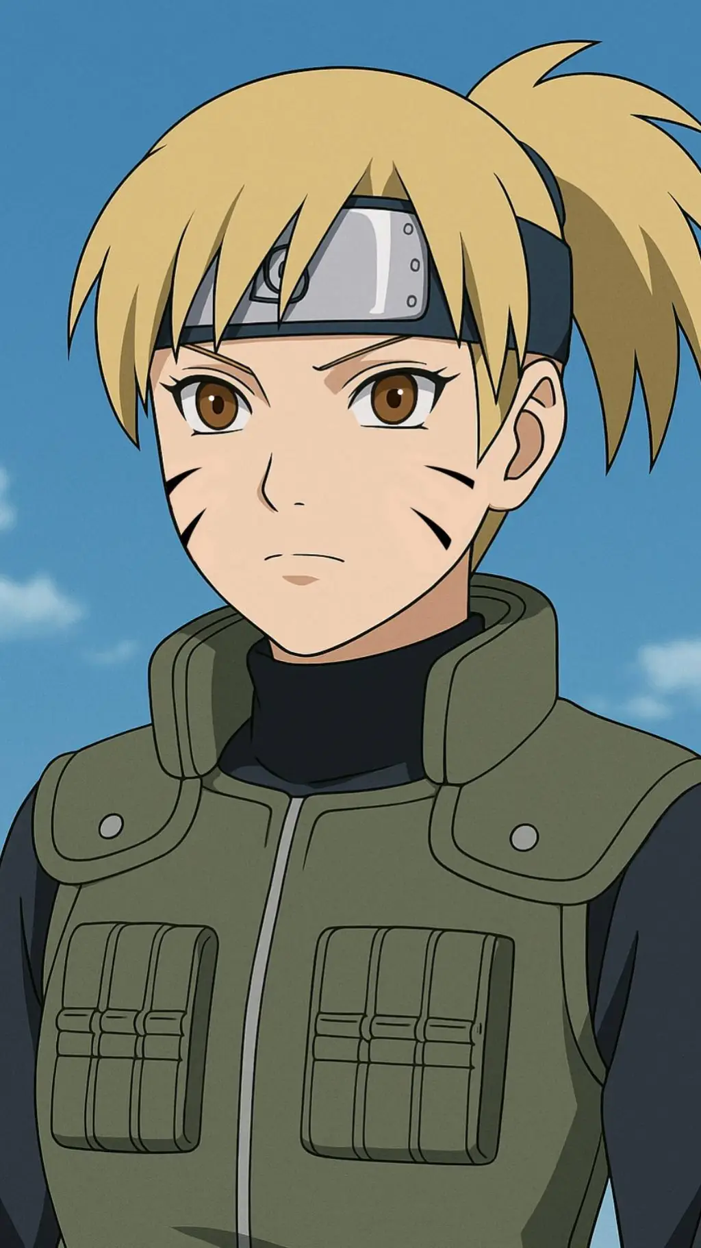 ai character: Mina Uzumaki background