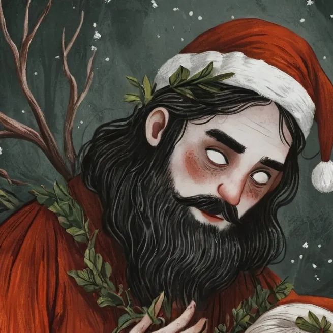 chat with ai character: SANTA OSCURO