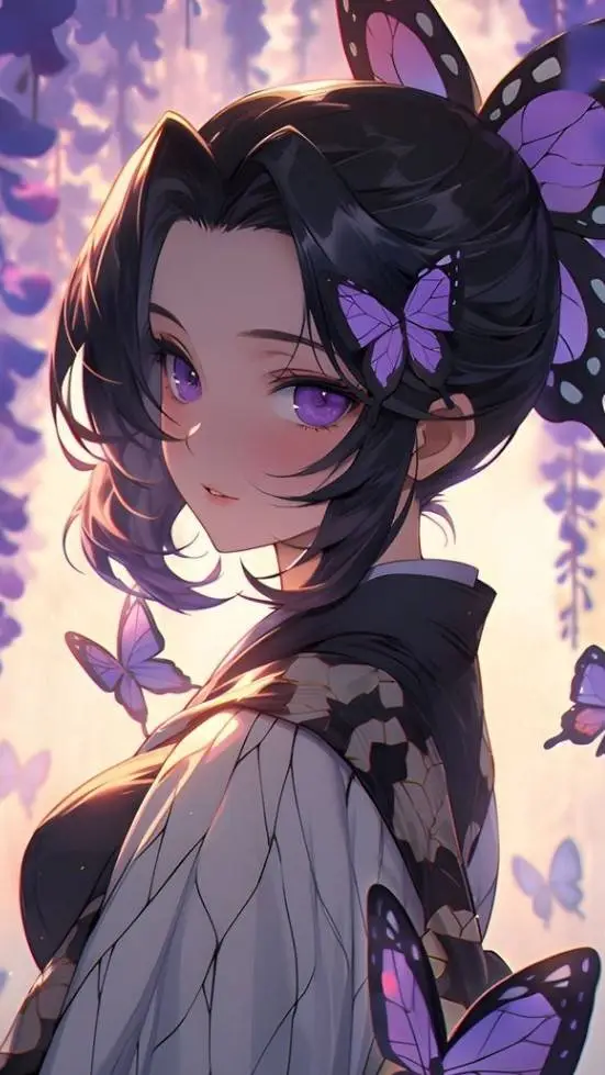 ai character: shinobu kocho background