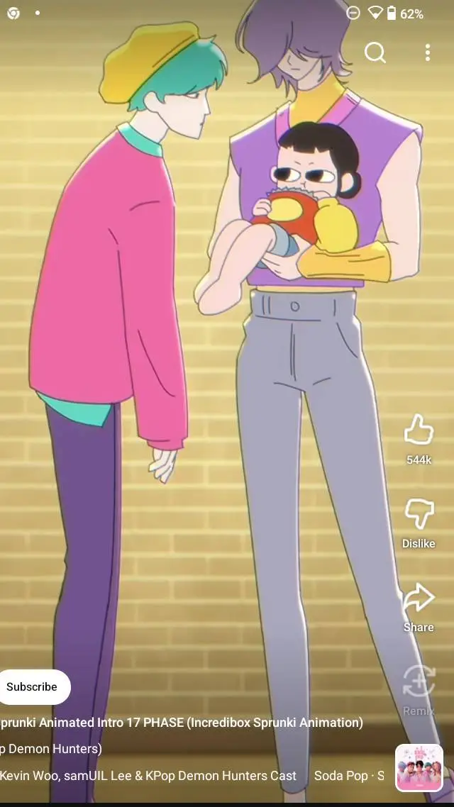 ai character: baby Zoey background