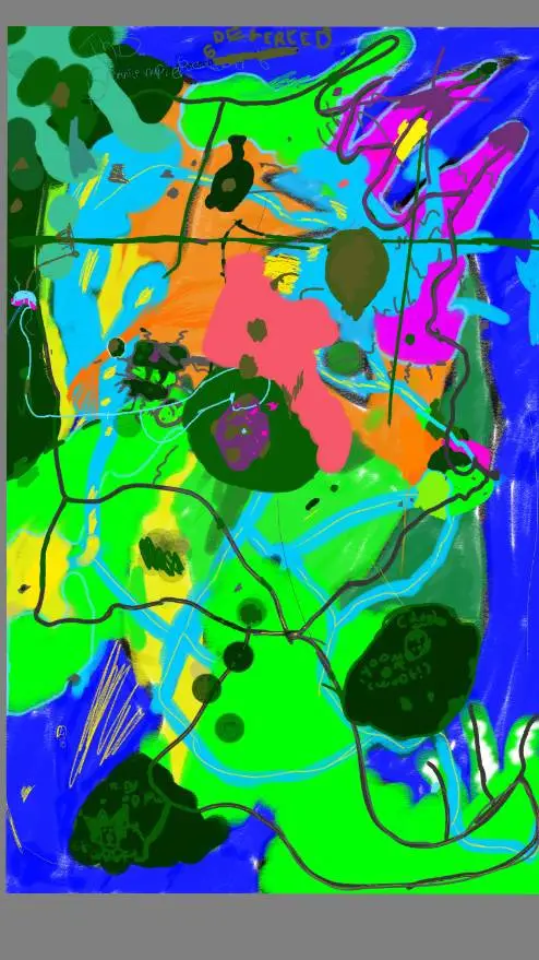 ai character: deserted island background