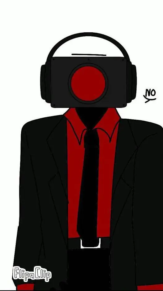 ai character: dark espeaker man background