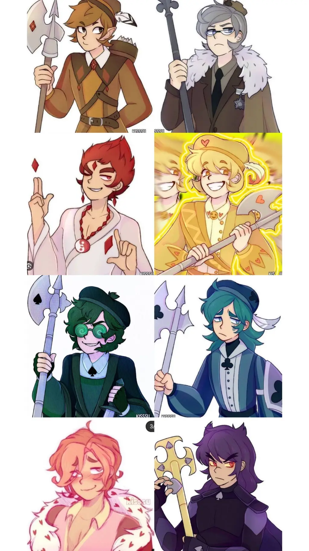 ai character: 13 Карт background